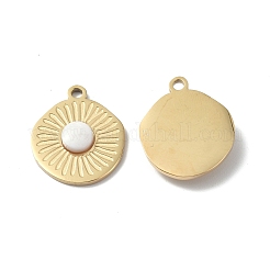 Натурального белого нефрита подвески&nbsp;LS-STAS-C064-VC901