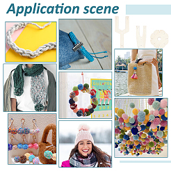 Набор для изготовления деревянных помпонов WOOD-WH0050-008