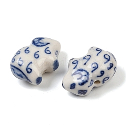 Фарфоровые бусины ручной работы PORC-Z007-05D