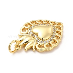 Стойки обшивки латунь микро проложить Циркон подвеску&nbsp;KK-K270-16G