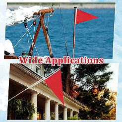 Polyester-Marinesignalflagge&nbsp;AJEW-WH0485-77C