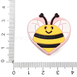 Perles en silicone abeilles&nbsp;SIL-V002-07A