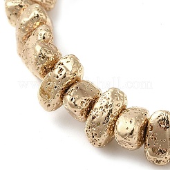 Гальванические бусины из натуральной лавы G-L606-D02-01A