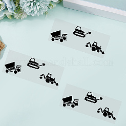 Водостойкие самоклеящиеся наклейки из ПВХ STIC-WH20010-10