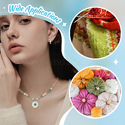 5 шт. 5 вида фарфоровых подвесок-маркеров для фиксации петель HJEW-NB00257