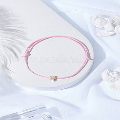 1шт регулируемые браслеты из вощеного шнура&nbsp;BJEW-LP0002-41D