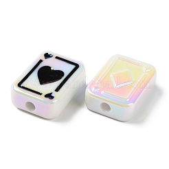 УФ-покрытие Радужные радужные акриловые эмалевые бусины&nbsp;LS-SACR-G034-11G