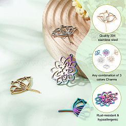 12 шт. 6 подвески из нержавеющей стали 304&nbsp;STAS-DC0011-32