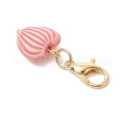 Подвеска в форме сердца из акрила&nbsp;HJEW-JM04273