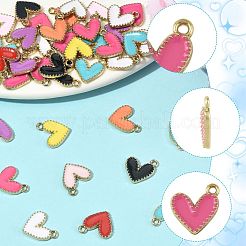 Подвески из эмали из сплава 66 шт.&nbsp;ENAM-FS0004-25