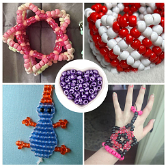 800cs пластиковые перламутровые бусины&nbsp;KY-SP0001-53D