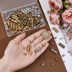 150 шт. 15 стиля полых бусин в тибетском стиле FIND-PH0026-72