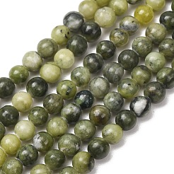 Naturali cinesi perle di giada fili&nbsp;G-F363-6mm