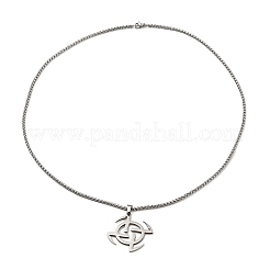 Не тускнеющие подвески из нержавеющей стали 201&nbsp;LS-NJEW-M212-01D-P