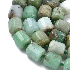 Натуральные хризопразные бисерные пряди&nbsp;G-C270-D01-02