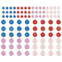 8 комплект 8-х стилевых эмалевых подвесок из сплава&nbsp;ENAM-CW0001-04