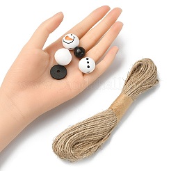 Набор для изготовления рождественских украшений в виде снеговика своими руками DIY-YW0007-37