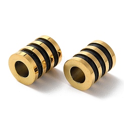 Ионное покрытие (IP) 303 нержавеющая сталь европейские бусины STAS-E454-45G