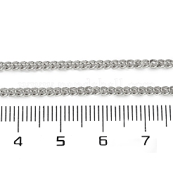 Латунные цепочки панцирного плетения ожерелья для женщин&nbsp;NJEW-D302-31P