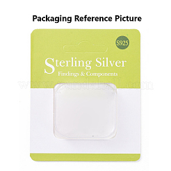 925 staffa tubolare in argento sterling&nbsp;X-STER-I014-3mm-25P