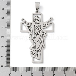 201 большой кулон из нержавеющей стали STAS-S157-26P