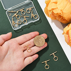 10 комплект латунных застежек-тоглов&nbsp;KK-BBC0021-08