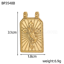 Подвески из нержавеющей стали 304&nbsp;STAS-OY010-32G