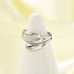 Кольца-манжеты из нержавеющей стали 304 для женщин RJEW-G338-21P