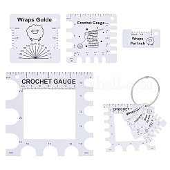 8 шт. швейные линейки из ПВХ DIY-NB0012-39