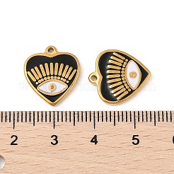 Подвески из нержавеющей стали 304 с эмалью&nbsp;STAS-P380-02G