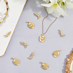 10шт 2 латунные подвески&nbsp;KK-BBC0019-40