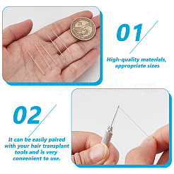 2 пакетик из нержавеющей стали для пересадки волос кукол&nbsp;TOOL-GA0002-06A