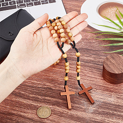 Подвесные подвесные украшения из дерева HJEW-AR0001-12