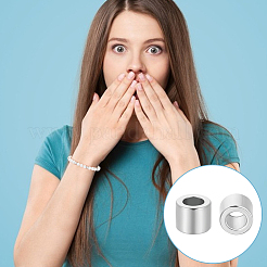 150 шт. разделительные бусины из нержавеющей стали 304&nbsp;STAS-UN0057-66