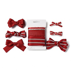 Ruban polyester 9 yards 3 styles&nbsp;SRIB-C002-04A