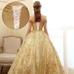 1 комплект женской свадебной молнии для замены&nbsp;DIY-BC0006-14