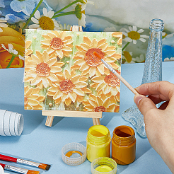 Складной деревянный треугольный мольберт WOOD-WH0022-55B