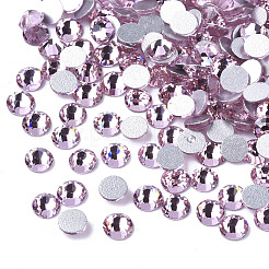 Cabochons de strass dos plat en verre&nbsp;X-RGLA-S002-12SS-13