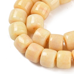 Нити из окрашенных стеклянных бусин с эффектом омбре&nbsp;GLAA-H037-01D