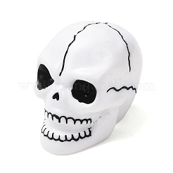 Totenkopf-Ornamente aus Kunstharz für DIY-Dekorationen&nbsp;RE-CBA66CF-01B