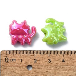 Непрозрачные акриловые бусины&nbsp;X-OACR-E033-16