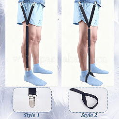 2 paio di 2 stili di stecche per camicia in poliestere e gomma per uomo&nbsp;AJEW-GA0010-15