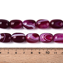 Природный агат бисер нитей G-N356-02A-09