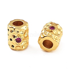 Стойки обшивки латунь кубического циркония бусы KK-S377-17G