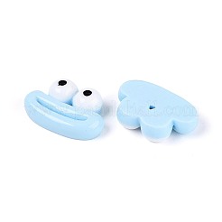 Undurchsichtige Decoden-Cabochons aus Harz&nbsp;RESI-N051-15D