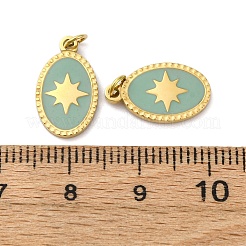 Подвески из нержавеющей стали 304 с эмалью STAS-U061-23G-02