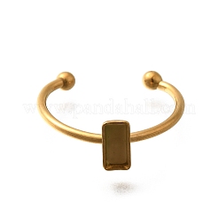 Componentes de anillo de puño abierto de acero inoxidable 304&nbsp;STAS-M057-01A-G
