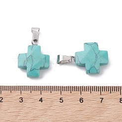 Synthetischen Türkis Anhänger&nbsp;X-G-K359-02P-02