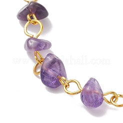 3 шт. 3 стиля браслета-цепочки из синтетической бирюзы AJEW-JB01400