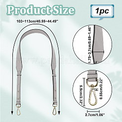 Регулируемые ручки для сумок из воловьей кожи FIND-WH0290-05G-02